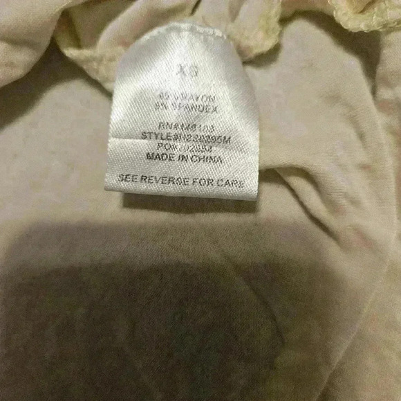 Hippie Rose The Cozy Tank Womens Light Yellow Tank Top Size XS - Picture 5 of 9